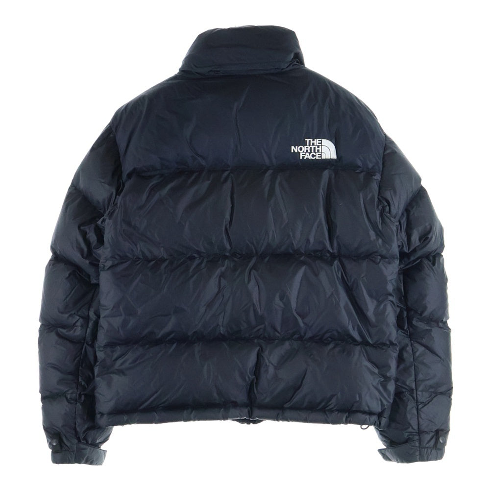 THE NORTH FACE(ザノースフェイス) ECO NUPTSE JACKET エコ ヌプシ 胸ロゴデザイン ダブルポケット ジップアップ ダウンジャケット ブラック NJ1DM62A