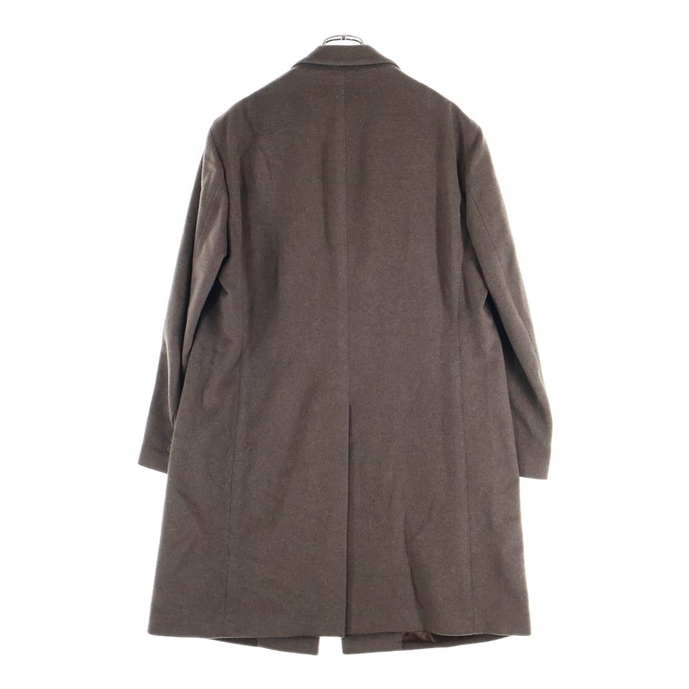LARDINI(ラルディーニ) イタリア製 カシミア チェスターフィールドコート ブラウン JW23636AQ