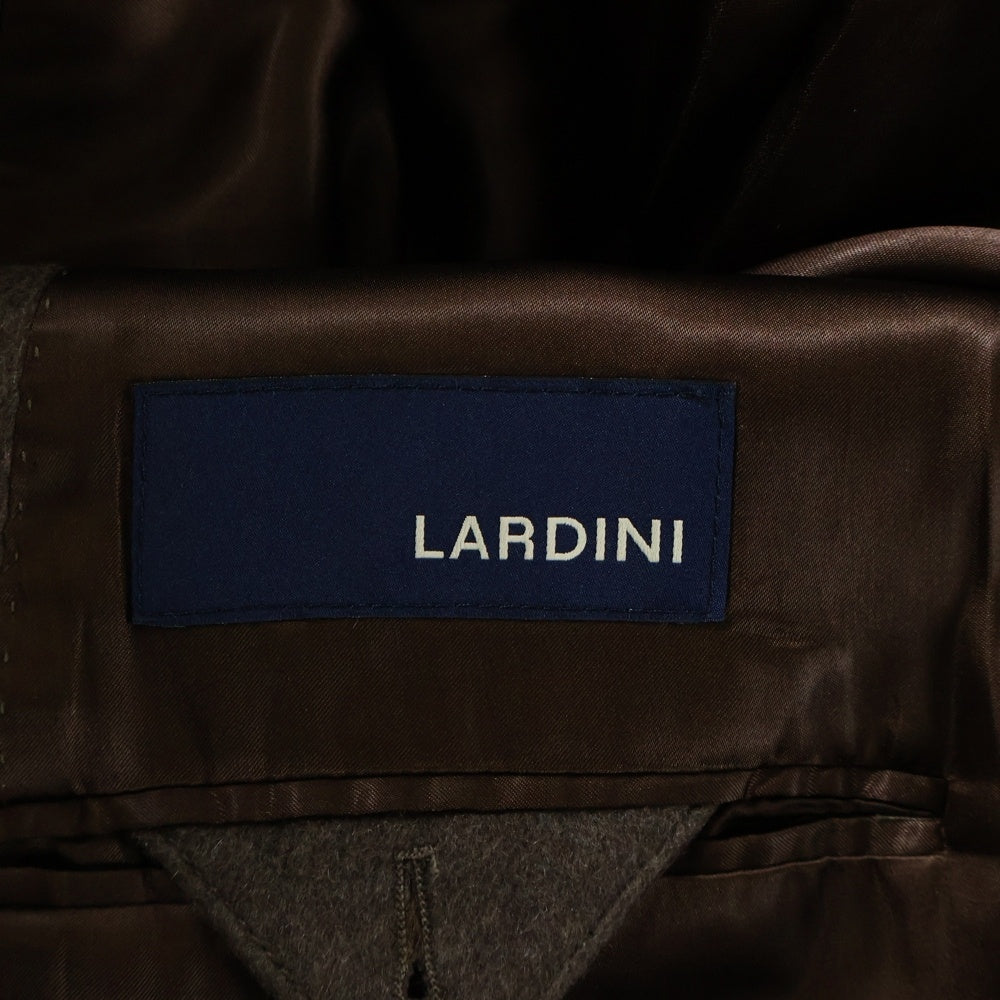 LARDINI(ラルディーニ) イタリア製 カシミア チェスターフィールドコート ブラウン JW23636AQ