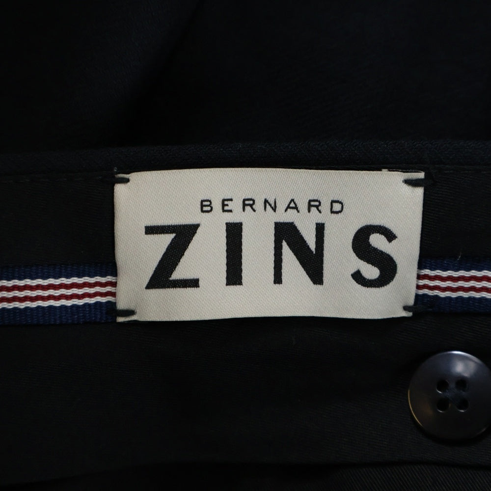 BERNARD ZINS(ベルナール ザンス) VOYAGE TRAVELWEAR ストレッチウール ドレススラックスパンツ ネイビー 98000/149