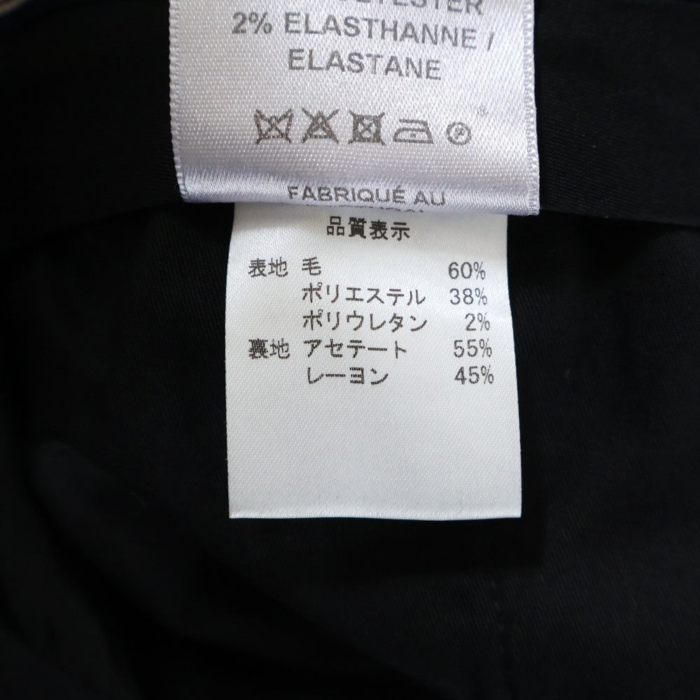 BERNARD ZINS(ベルナール ザンス) VOYAGE TRAVELWEAR ストレッチウール ドレススラックスパンツ ネイビー 98000/149