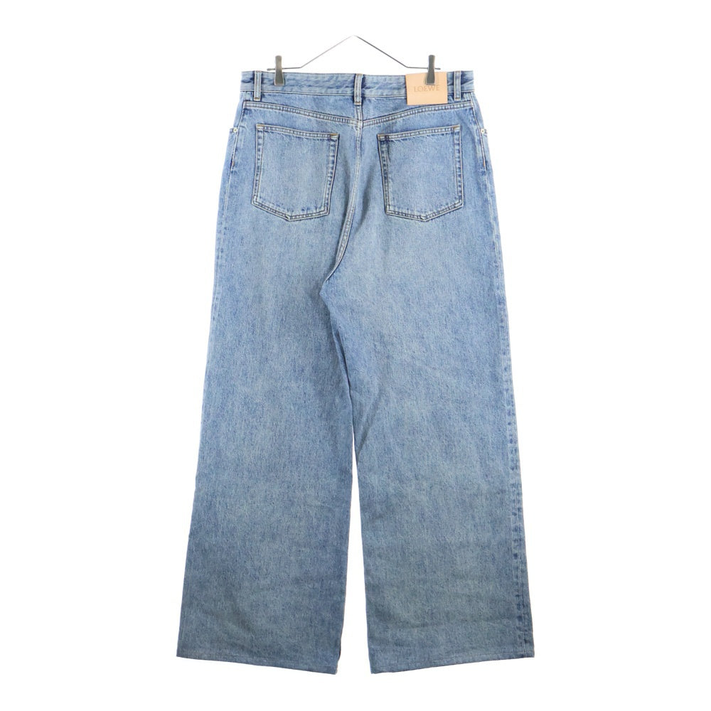 LOEWE(ロエベ) WIDE LEG JEANS IN DENIM ワイドレグ デニム バギーパンツ インディゴ H526Y11W44