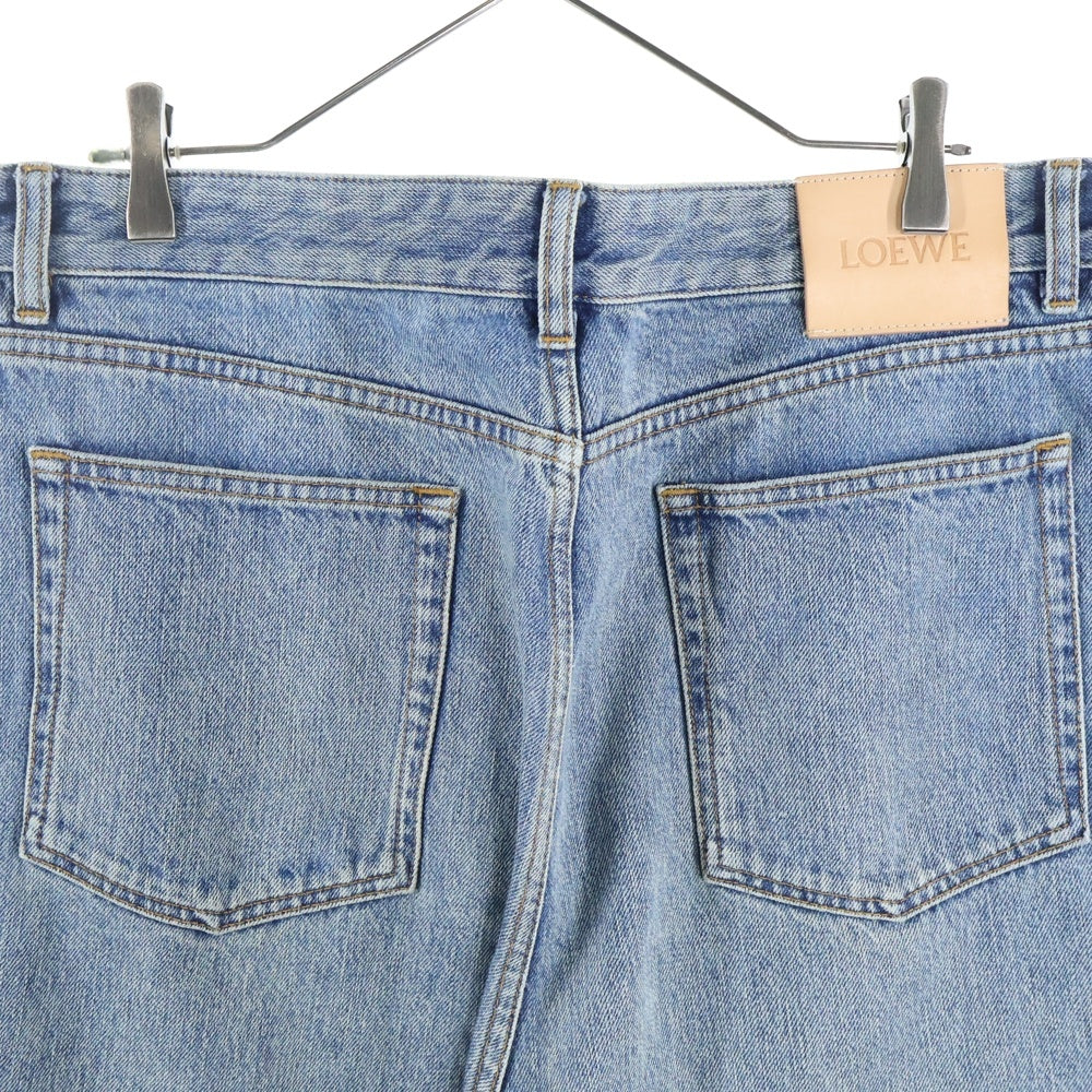 LOEWE(ロエベ) WIDE LEG JEANS IN DENIM ワイドレグ デニム バギーパンツ インディゴ H526Y11W44