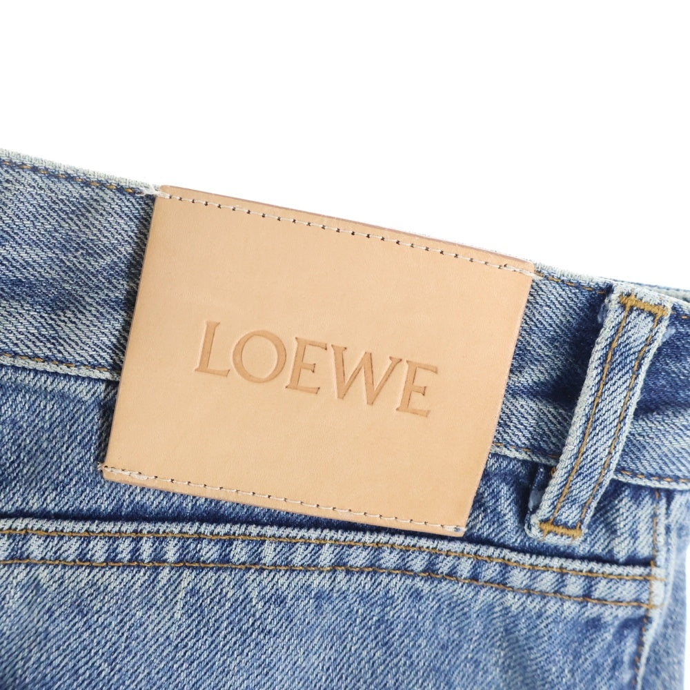 LOEWE(ロエベ) WIDE LEG JEANS IN DENIM ワイドレグ デニム バギーパンツ インディゴ H526Y11W44