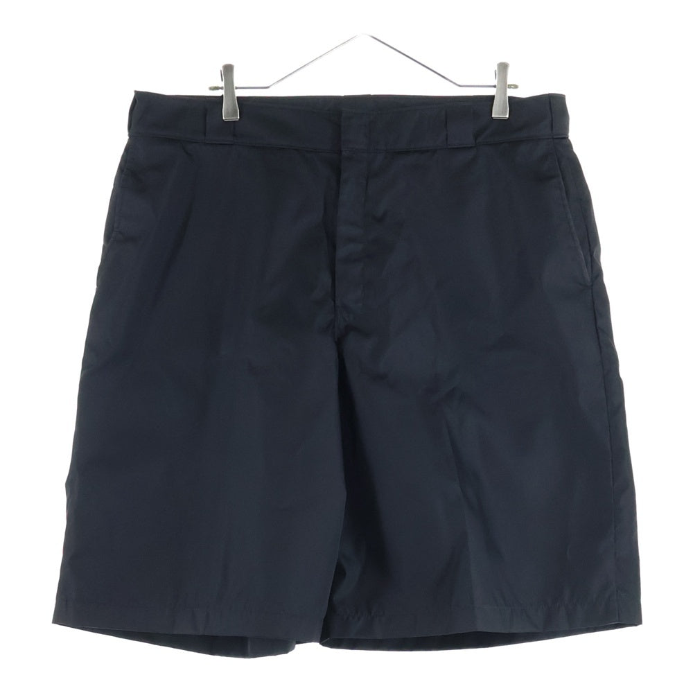 PRADA(プラダ) 22SS RE-NYLON バミューダショーツ トライアングルロゴ ナイロンハーフパンツ ブラック SPG32