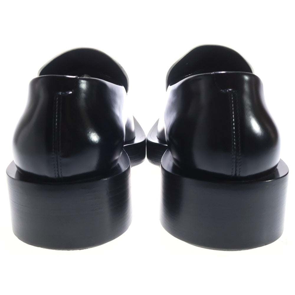 JIL SANDER(ジルサンダー) 24SS LOAFER バイカラー レザーローファー ローカットシューズ ブラック/ホワイト J32WR0008