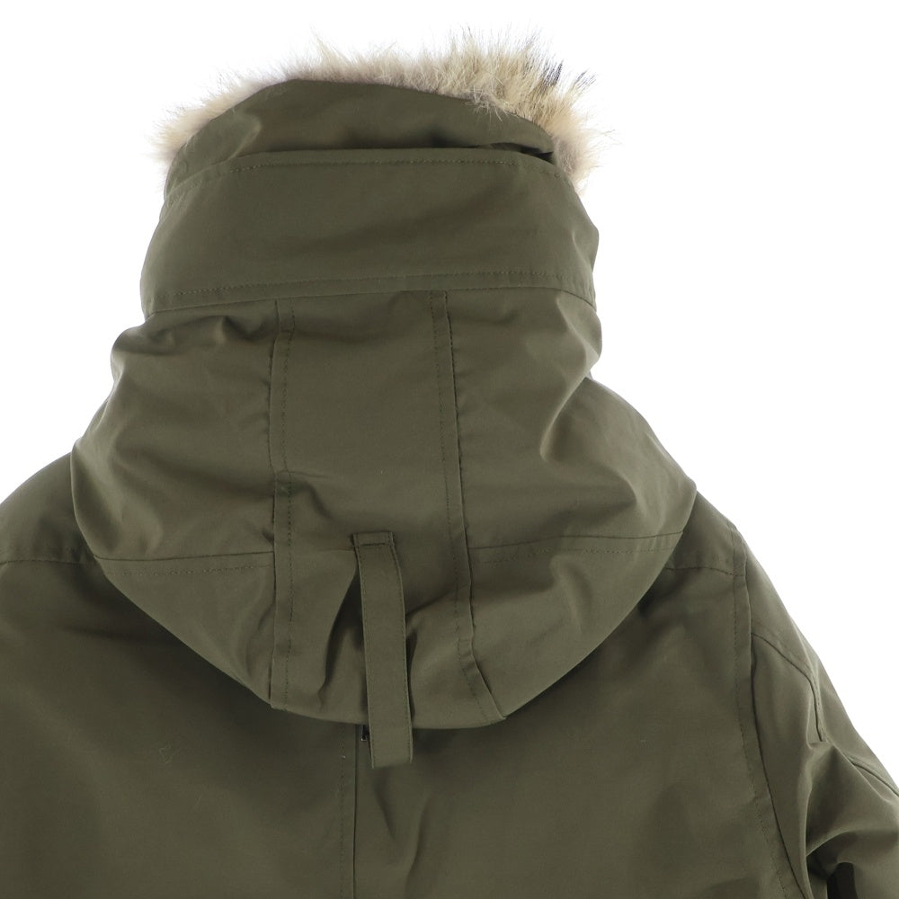CANADA GOOSE(カナダグース) JASPER PARKA ジャスパー パーカー ファーフーデッド ジップアップ ダウンジャケット カーキ 3438JM