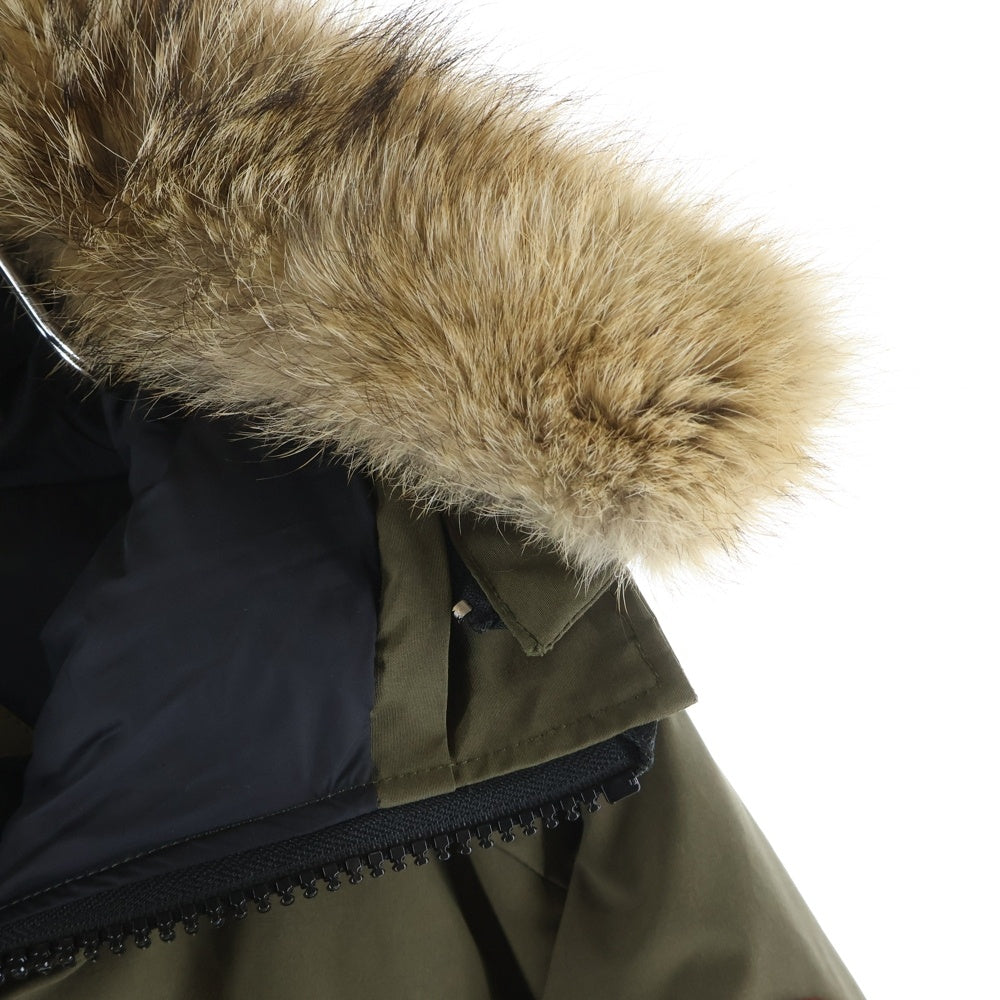 CANADA GOOSE(カナダグース) JASPER PARKA ジャスパー パーカー ファーフーデッド ジップアップ ダウンジャケット カーキ 3438JM