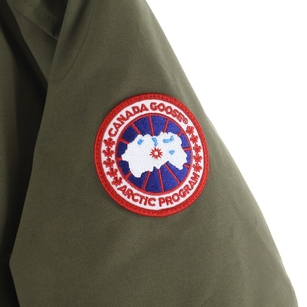 CANADA GOOSE(カナダグース) JASPER PARKA ジャスパー パーカー ファーフーデッド ジップアップ ダウンジャケット カーキ 3438JM