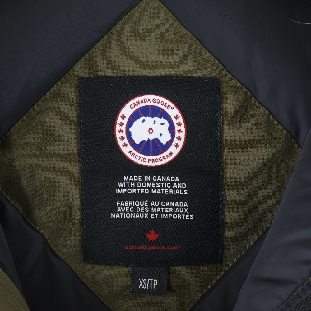 CANADA GOOSE(カナダグース) JASPER PARKA ジャスパー パーカー ファーフーデッド ジップアップ ダウンジャケット カーキ 3438JM