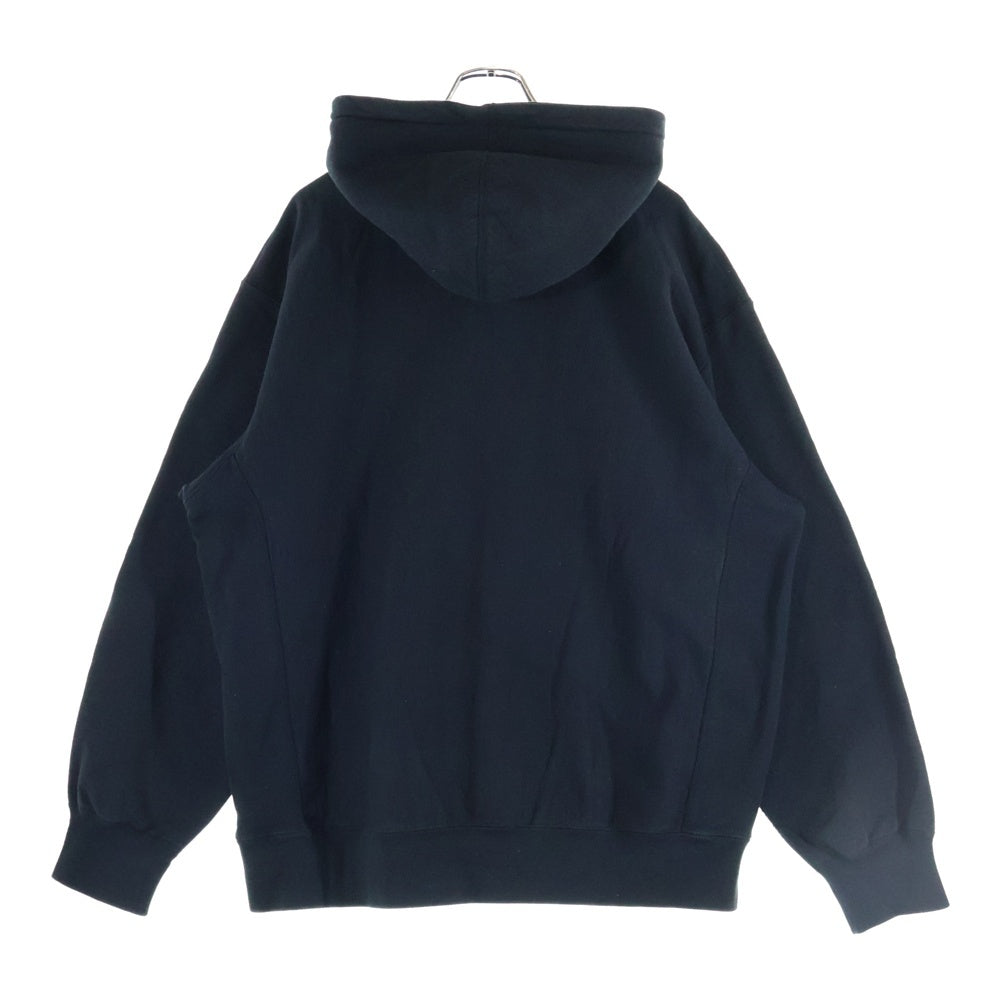 SUPREME(シュプリーム) 21AW Number One Hooded Sweatshirt ナンバーワン ロゴエンブロイダリー プルオーバー スウェット パーカー ブラック