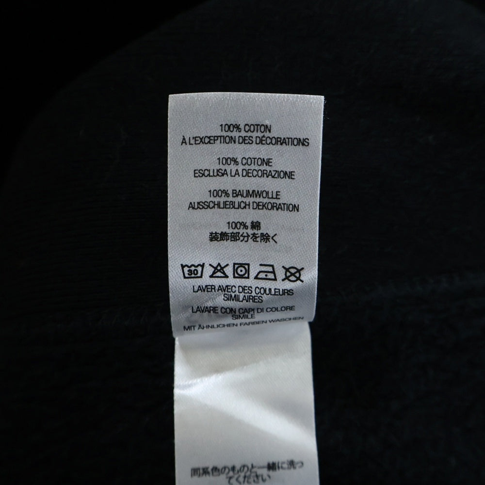 SUPREME(シュプリーム) 21AW Number One Hooded Sweatshirt ナンバーワン ロゴエンブロイダリー プルオーバー スウェット パーカー ブラック