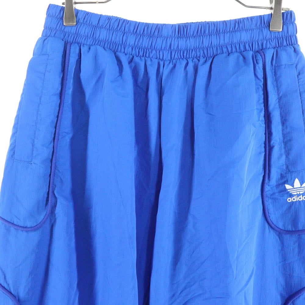 adidas(アディダス) Originals PREMIUM PANTS プレミアム コードデザイン ドローストリング ジョガーパンツ ブルー IS3857