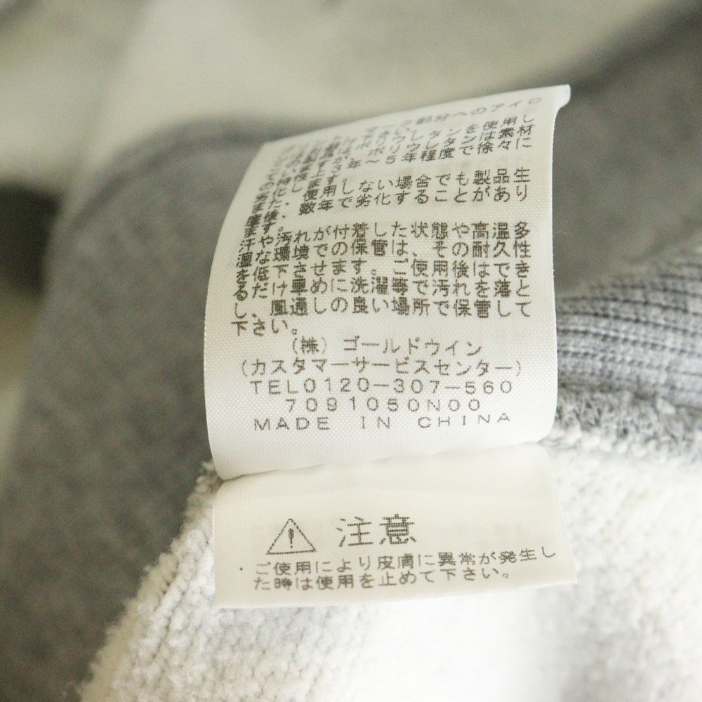 THE NORTH FACE(ザノースフェイス) スクエアロゴ プルオーバースウェットパーカー グレー NT6172R