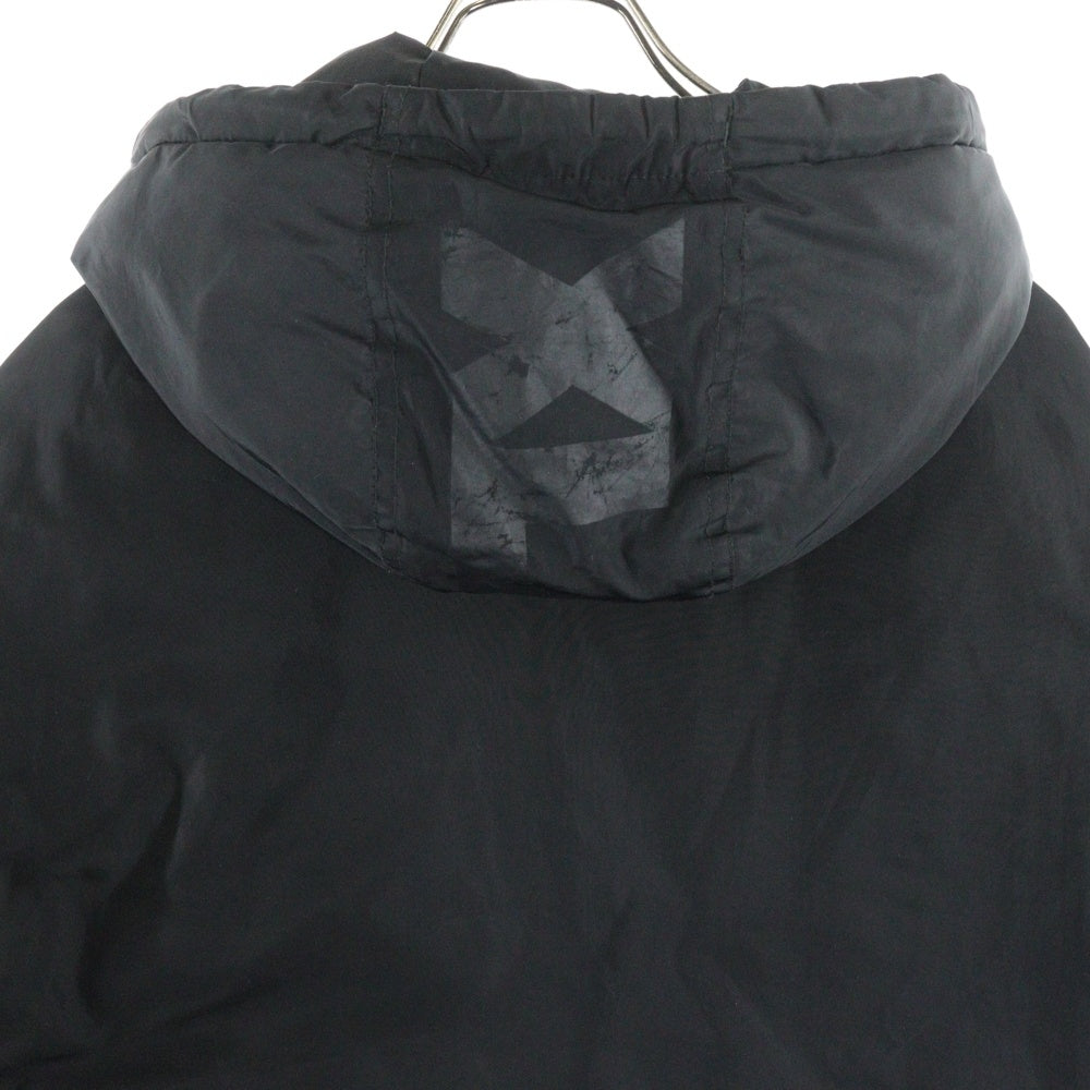X-LARGE(エクストララージ) OG HOODED JACKET ロゴプリント ポリエステル フーデッドジャケット ブラック 01193505