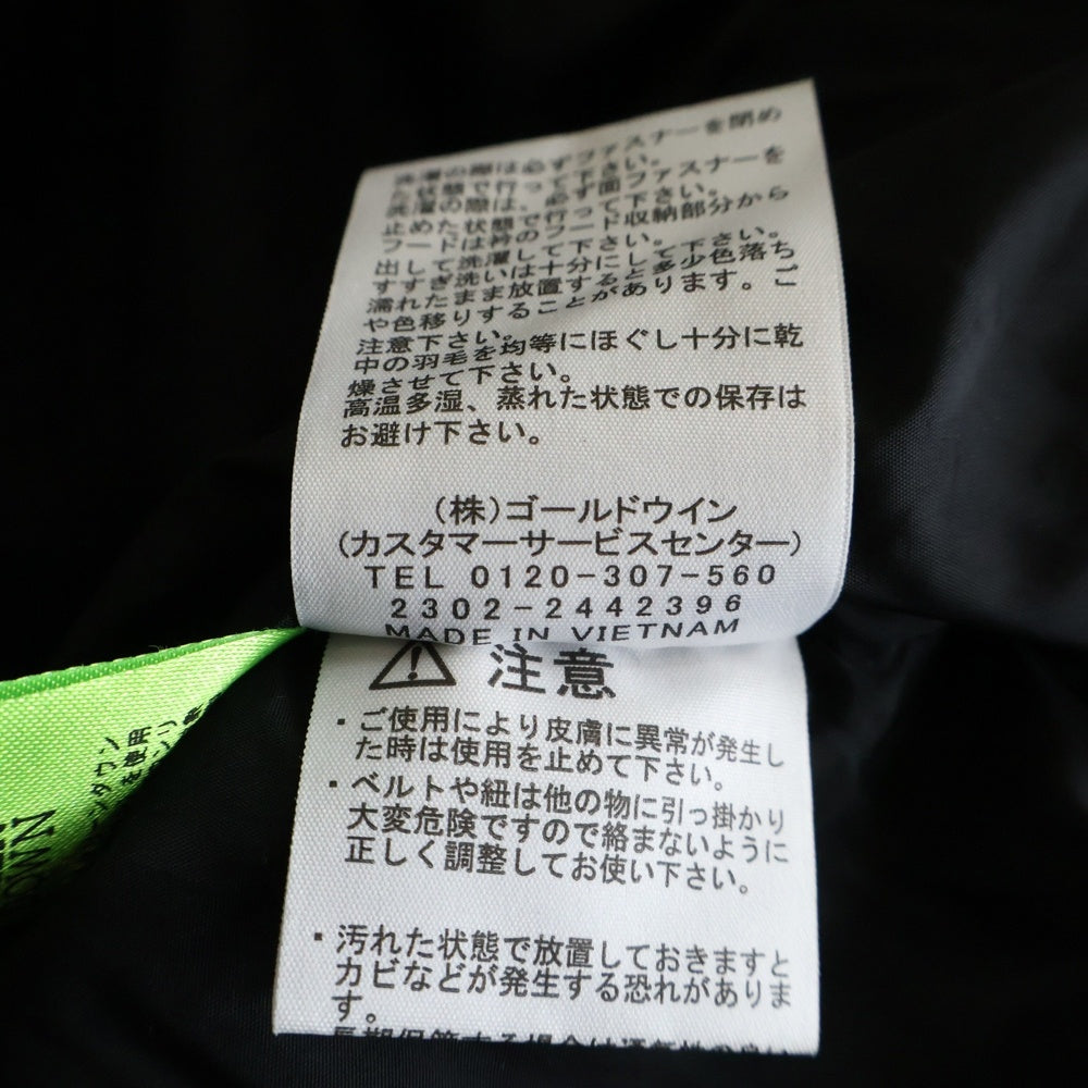 THE NORTH FACE(ザノースフェイス) NUPTSE JACKET ヌプシ ダウンジャケット ブラック レディース NDW92335