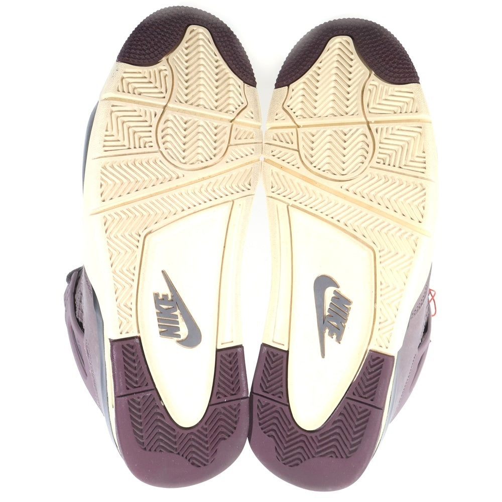 NIKE(ナイキ) ×A MA MANIERE AIR JORDAN 4 VIOLET ORE ア マ マニエール エアジョーダン4 バイオレット オレ ハイカットスニーカー ブラウン US10.5/28.5cm DV6773-220