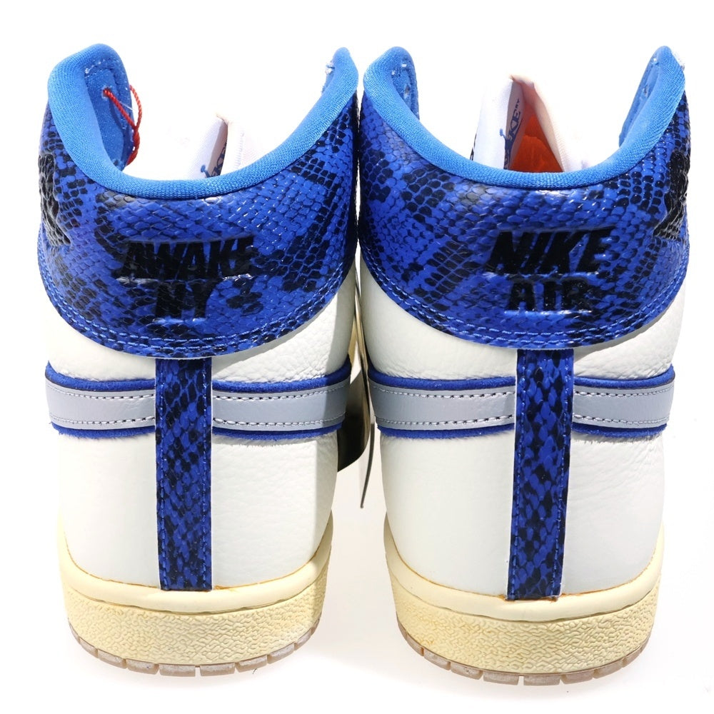 NIKE(ナイキ) ×AWAKE NY JORDAN AIR SHIP PE SP アウェイク ニューヨーク ジョーダン エアシップ ハイカットスニーカー ホワイト/ブルー US10.5/28.5cm FN8675-104
