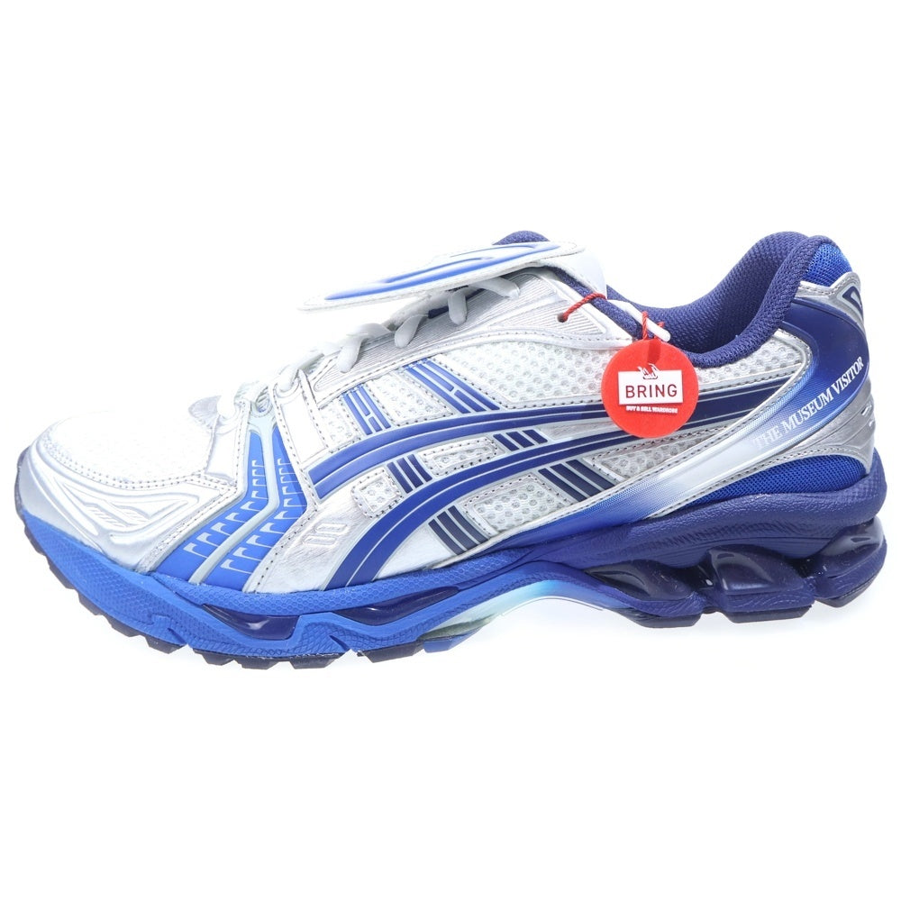 ASICS(アシックス) GEL KAYANO14 ゲル カヤノ ローカットスニーカー シルバー/ブルー US11.5/29cm F450724