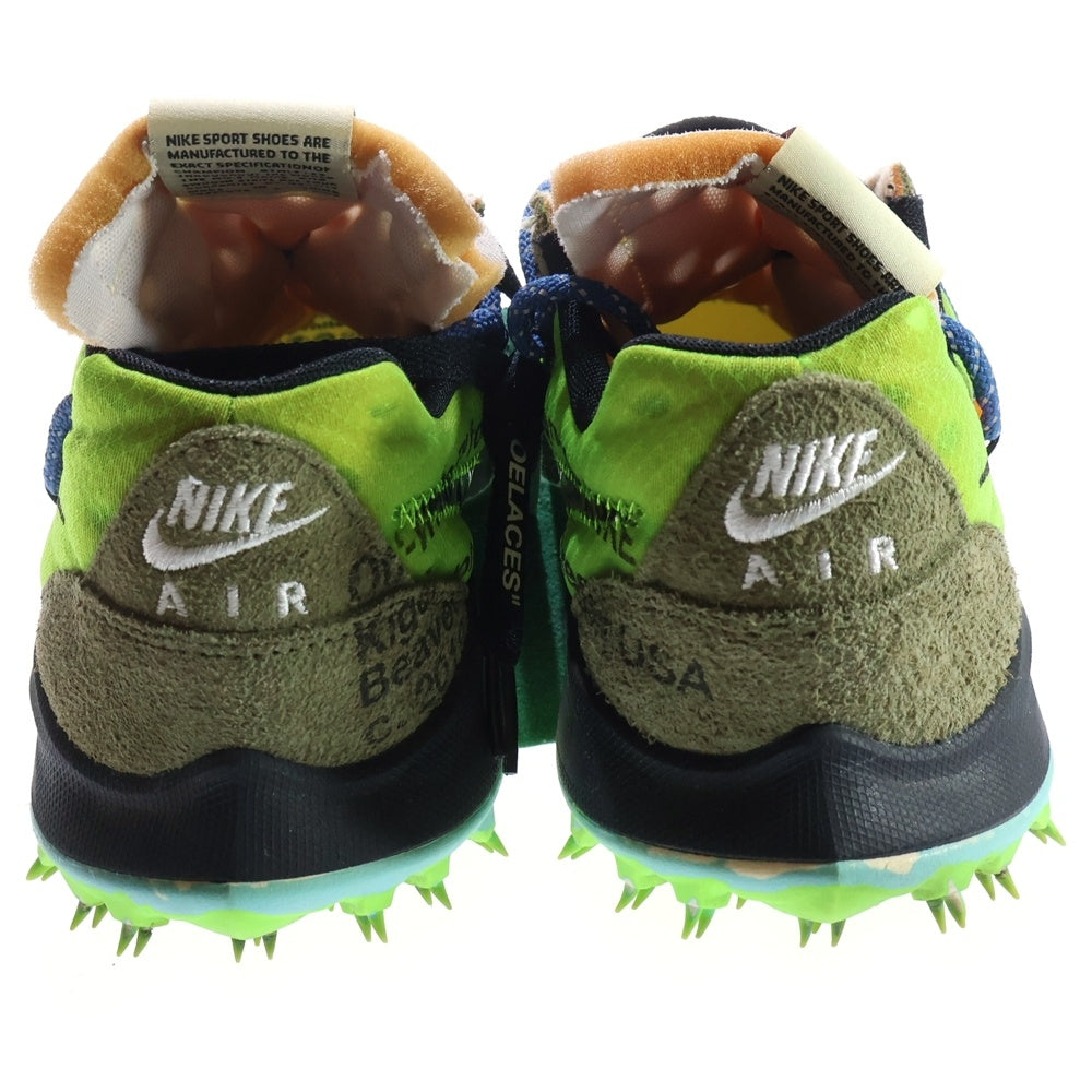 NIKE(ナイキ) ×OFF-WHITE WMNS AIR ZOOM TERRA KIGER 5 オフホワイト ウィメンズ テラ カイガー ローカットスニーカー グリーン US12/29cm CD8179-300 レディース