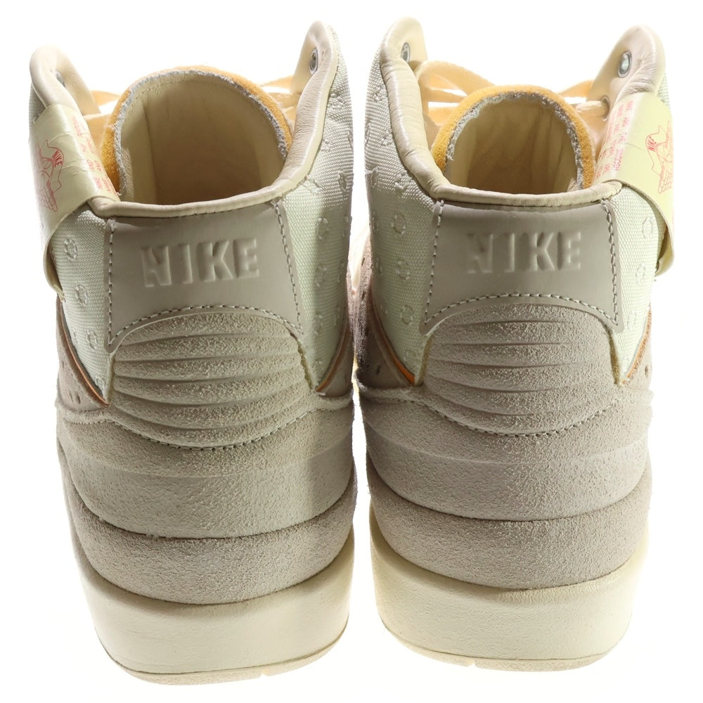 NIKE ナイキ ×UNION AIR JORDAN 2 RETRO SP UNION ユニオン エアジョーダン レトロ ハイカットスニーカー アイボリー US10.5/28.5cm DN3802-200 NIKE(ナイキ) ×UNION AIR JORDAN 2 RETRO SP UNION ユニオン エア
