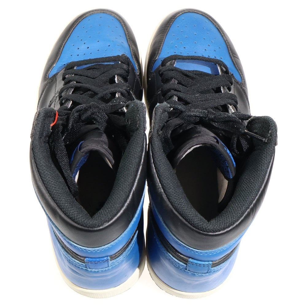 NIKE(ナイキ) AIR JORDAN 1 RETRO HIGH ROYAL エアジョーダン1 レトロ ロイヤル ハイカットスニーカー ブルー/ブラック US10.5/28.5cm 555088-007