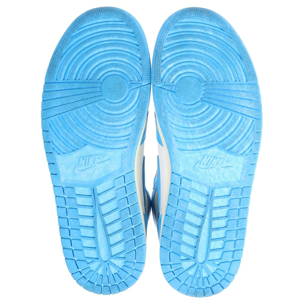 NIKE(ナイキ) AIR JORDAN 1 RETRO HIGH OG UNC REIMAGINED エアジョーダン1 レトロ UNC リイマジンド ハイカットスニーカー ブルー/ホワイト US10.5/28.5cm DZ5485-402