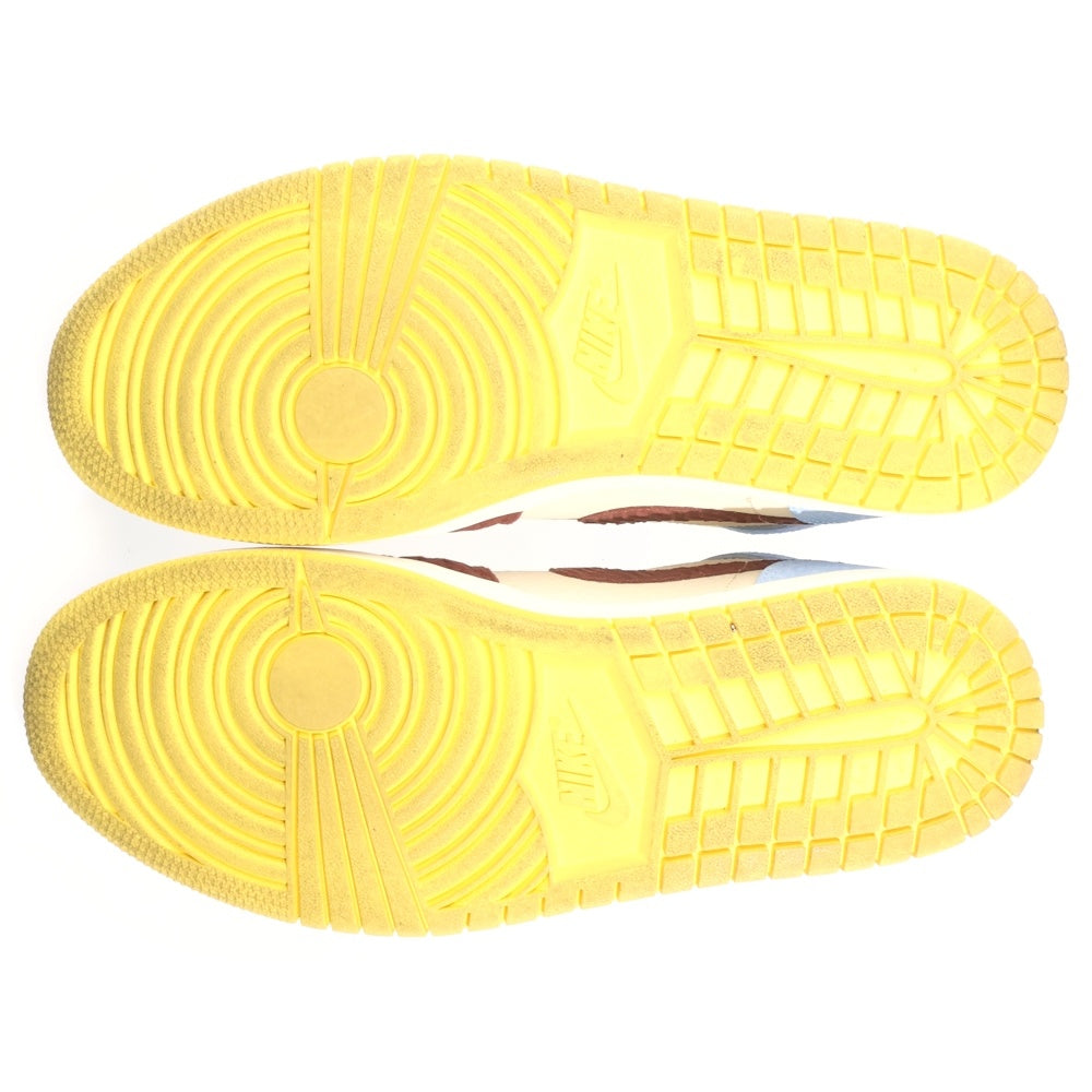 NIKE(ナイキ) ×MAISON CHATEAU ROUGE AIR JORDAN 1 MID SE メゾン シャトー ルージュ エアジョーダン1 ミッドカットスニーカー マルチ US10.5/28.5cm CU2803-200