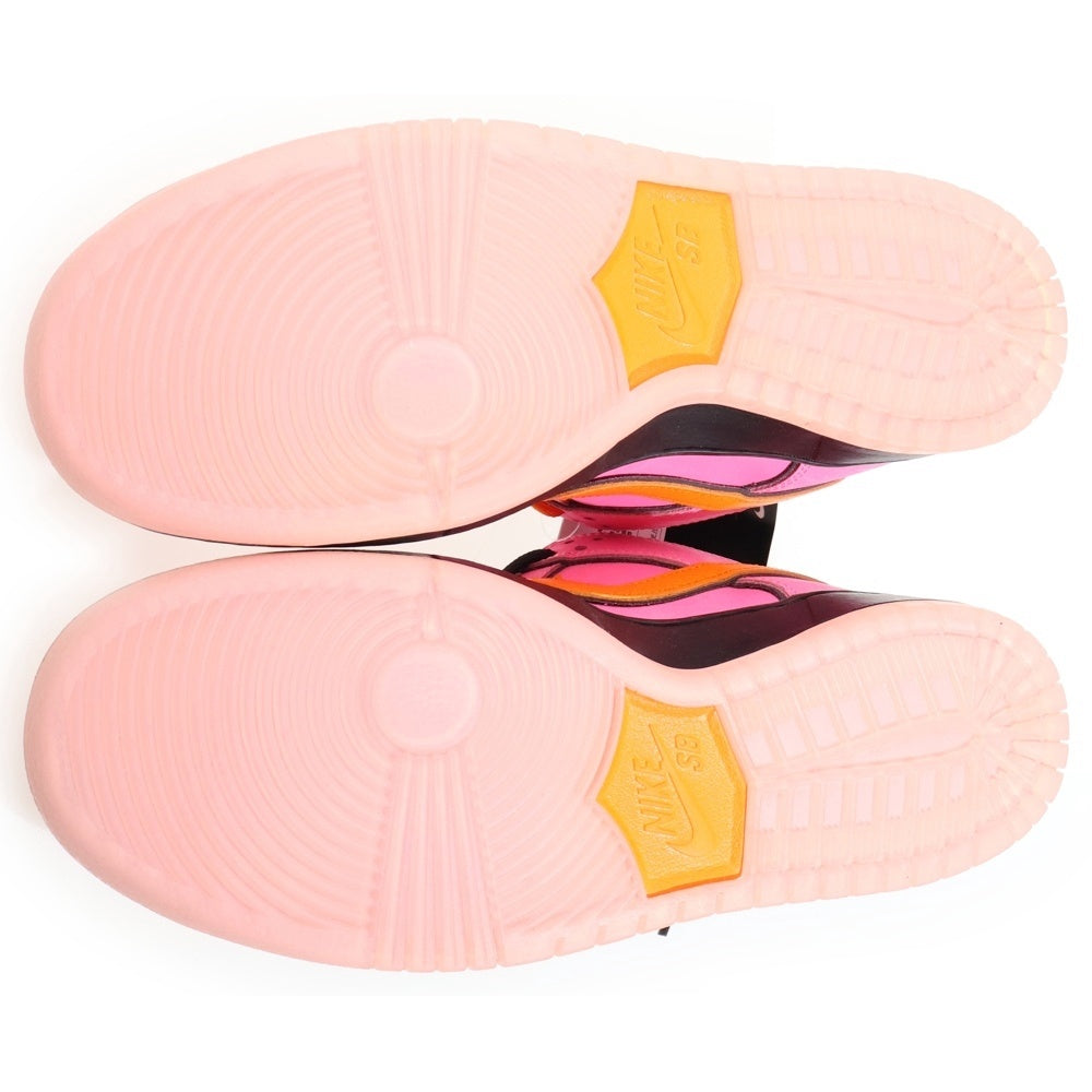 NIKE(ナイキ) ×THE POWERPUFF GIRLS SB DUNK LOW PRO QS BLOSSOM パワーパフガールズ ダンク プロ ブロッサム ローカットスニーカー ピンク US10/28cm FD2631-600