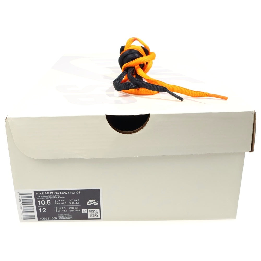 NIKE(ナイキ) ×THE POWERPUFF GIRLS SB DUNK LOW PRO QS BLOSSOM パワーパフガールズ ダンク プロ ブロッサム ローカットスニーカー ピンク US10/28cm FD2631-600