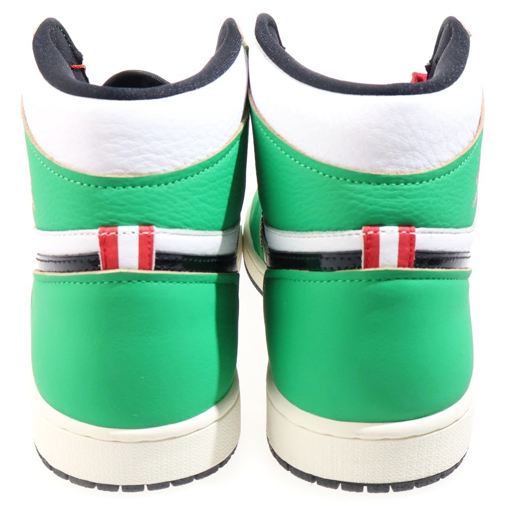 NIKE(ナイキ) WMNS AIR JORDAN HIGH Lucky Green ウィメンズ エアジョーダン 1 ラッキーグリーン/ホワイト ハイカットスニーカー US12/29cm DB4612-300 レディース