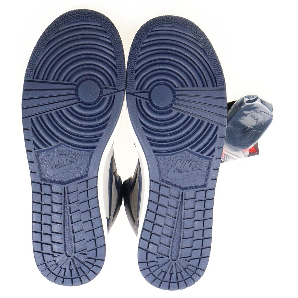 NIKE(ナイキ) AIR JORDAN 1 HIGH 85 GEORGETOWN エアジョーダン1 ジョージタウン ハイカットスニーカー ネイビー/グレー US10.5/28.5cm BQ4422-400