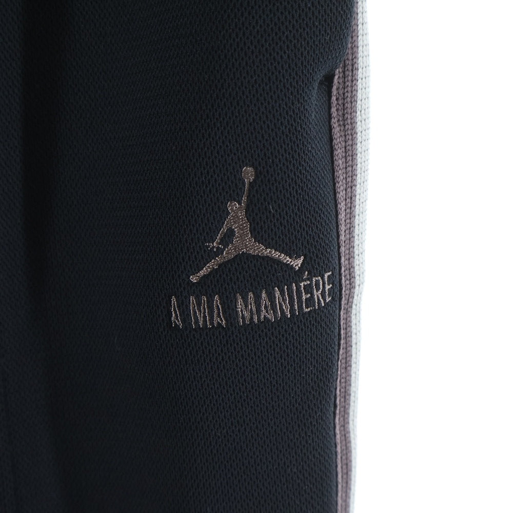 NIKE(ナイキ) 22AW ×A MA MANIERE JORDAN BRAND TRACK PANT アママニエール ジョーダン ブランド サイドライン ドローストリング トラック パンツ ブラック DV7463-010