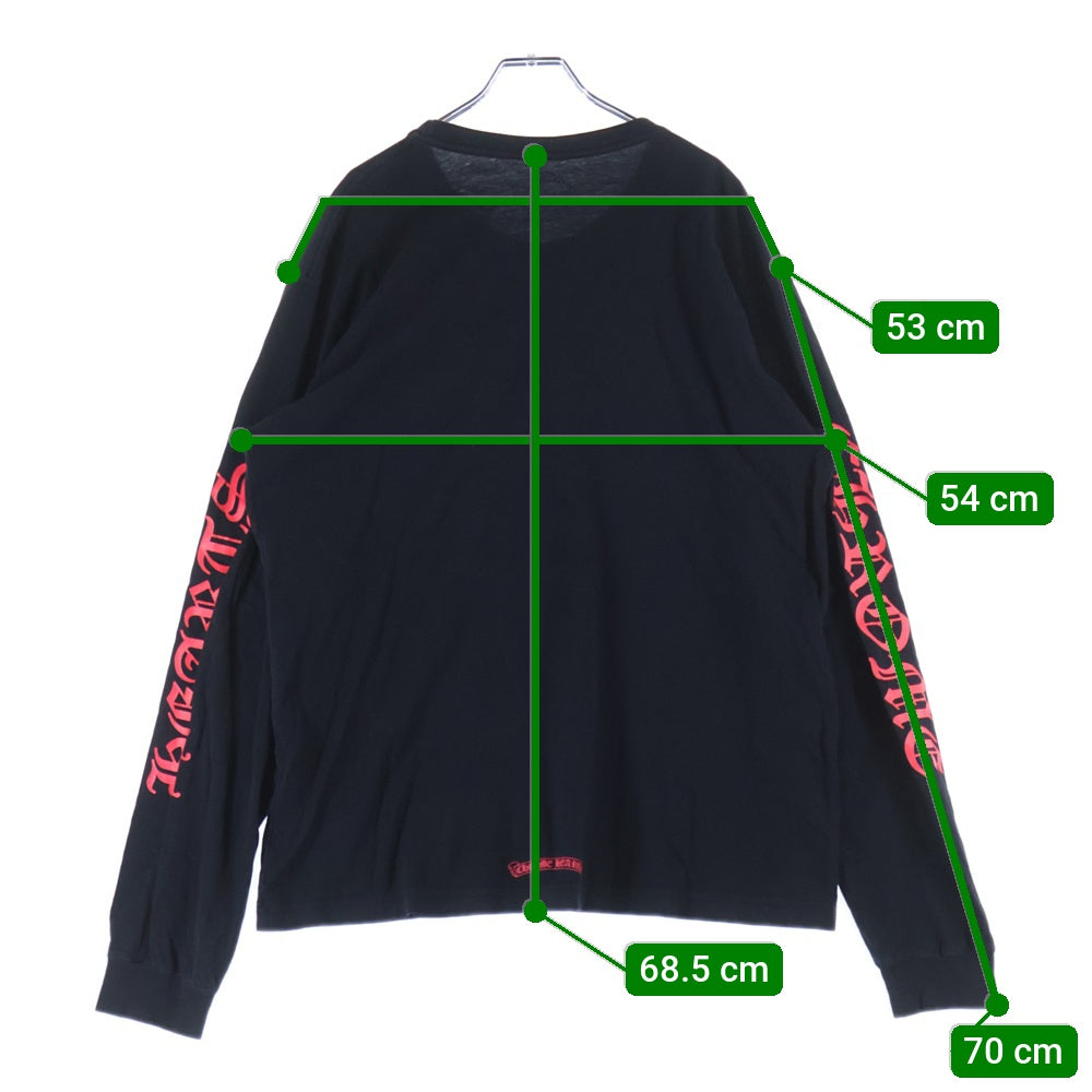 CHROME HEARTS(クロムハーツ) CH L S 1 ネックロゴプリント長袖
