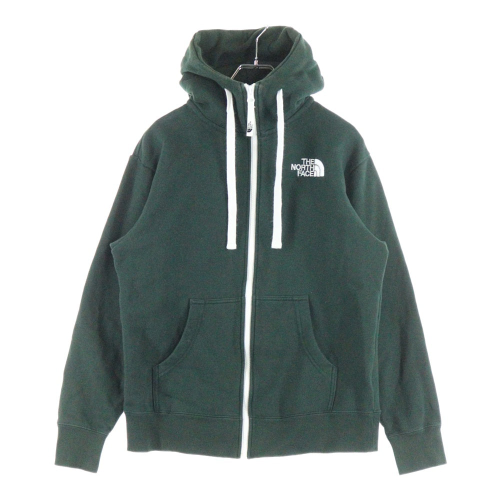 THE NORTH FACE(ザノースフェイス) REARVIEW FULLZIP HOODIE リアビューフルジップフーディ スウェットパーカー グリーン NT11930