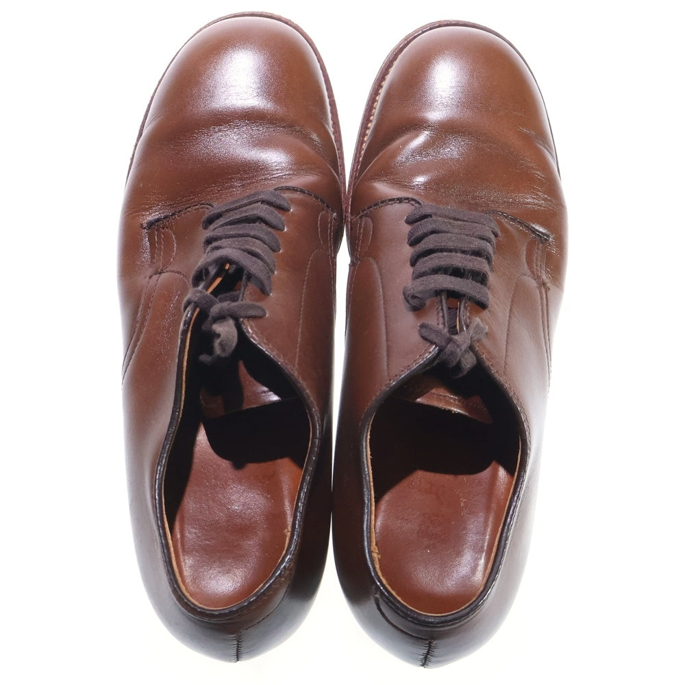 Alden(オールデン) プレーントゥ レースアップ レザー ドレスシューズ ブラウン レディース 53716