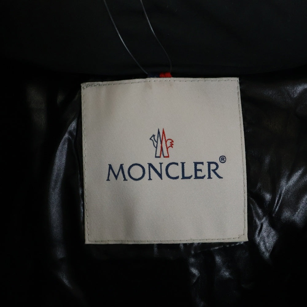 MONCLER(モンクレール) 18AW FREY GIUBBOTTO ファーフーデッド ナイロン ダウンジャケット ブラック D20914182325