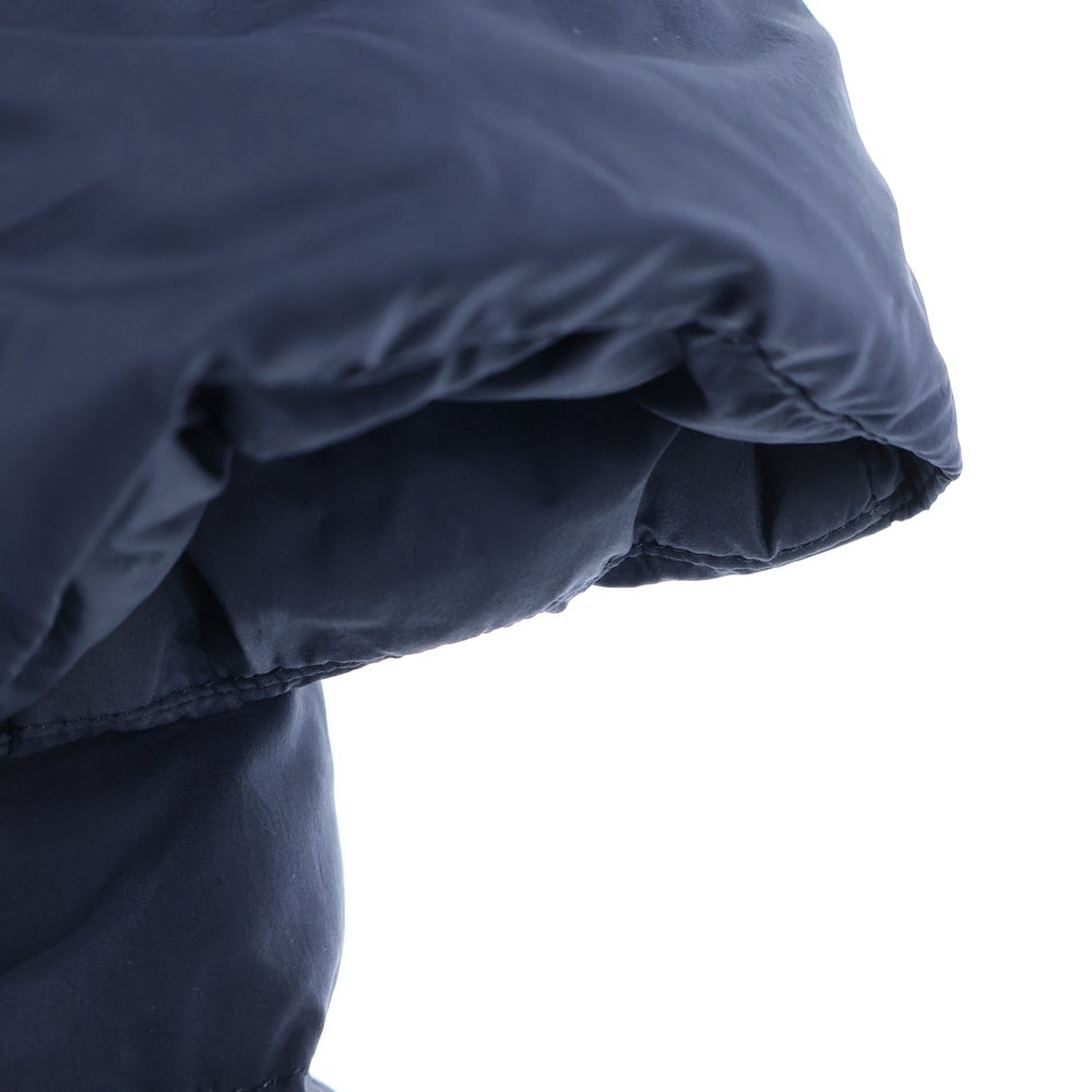 HERNO(ヘルノ) 異素材切り替え フーデッドウールダウンコート レディース ネイビー PI0848D