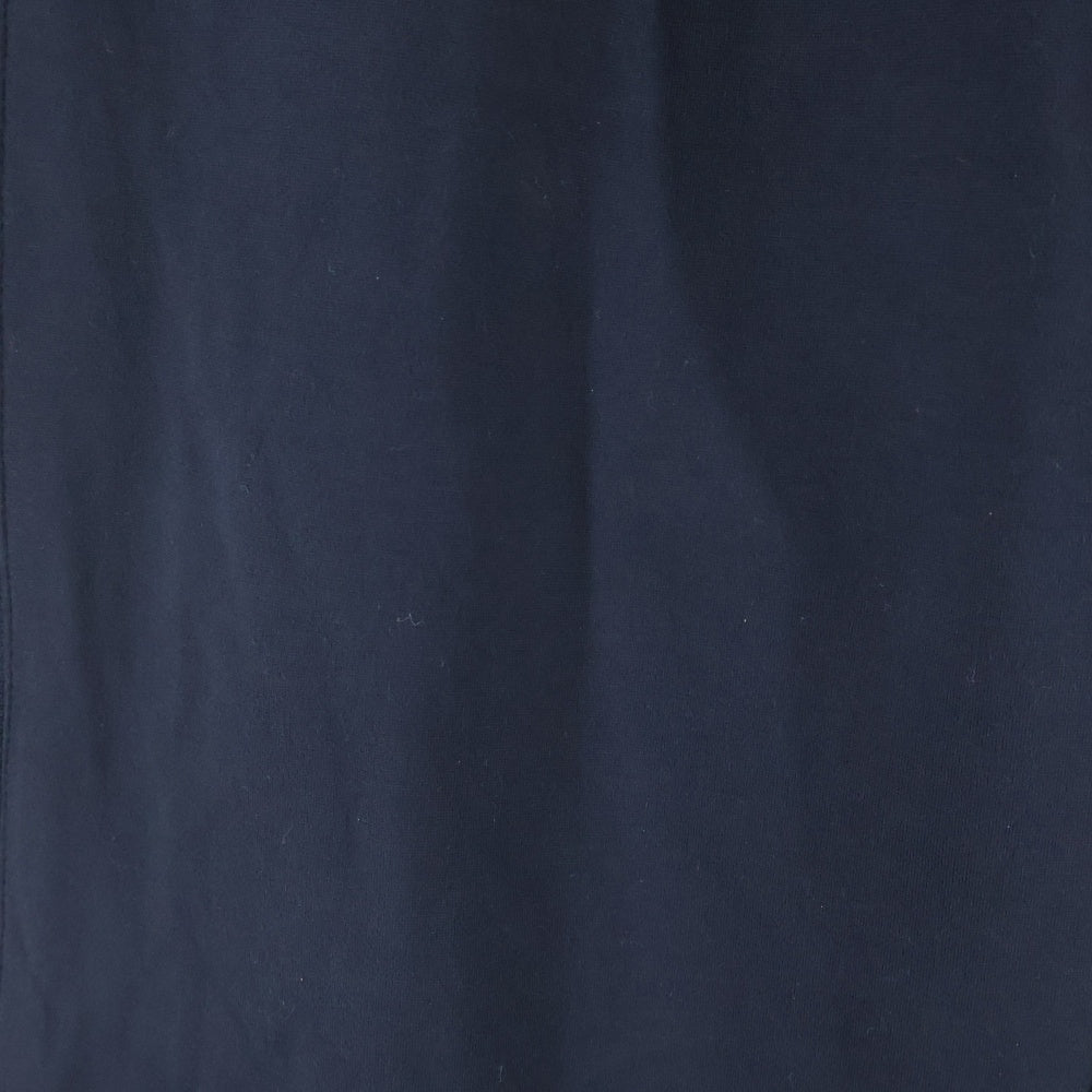 ROTOL(ロトル) レーヨン混 サイドジップ イージートラックパンツ ネイビー