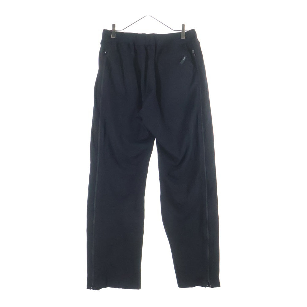 ROTOL(ロトル) レーヨン混 サイドジップ イージートラックパンツ ブラック
