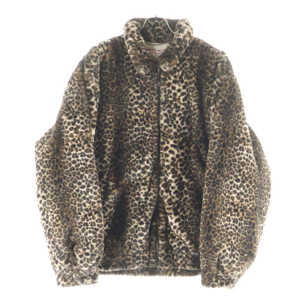 WACKO MARIA(ワコマリア) 25AW ×MCGREGOR LEOPARD FUR ANTI-FREEZE JACKET マックレガー レオパード ファー アンチフリーズ ボアジャケット ベージュ 25FW-WMO-MC02