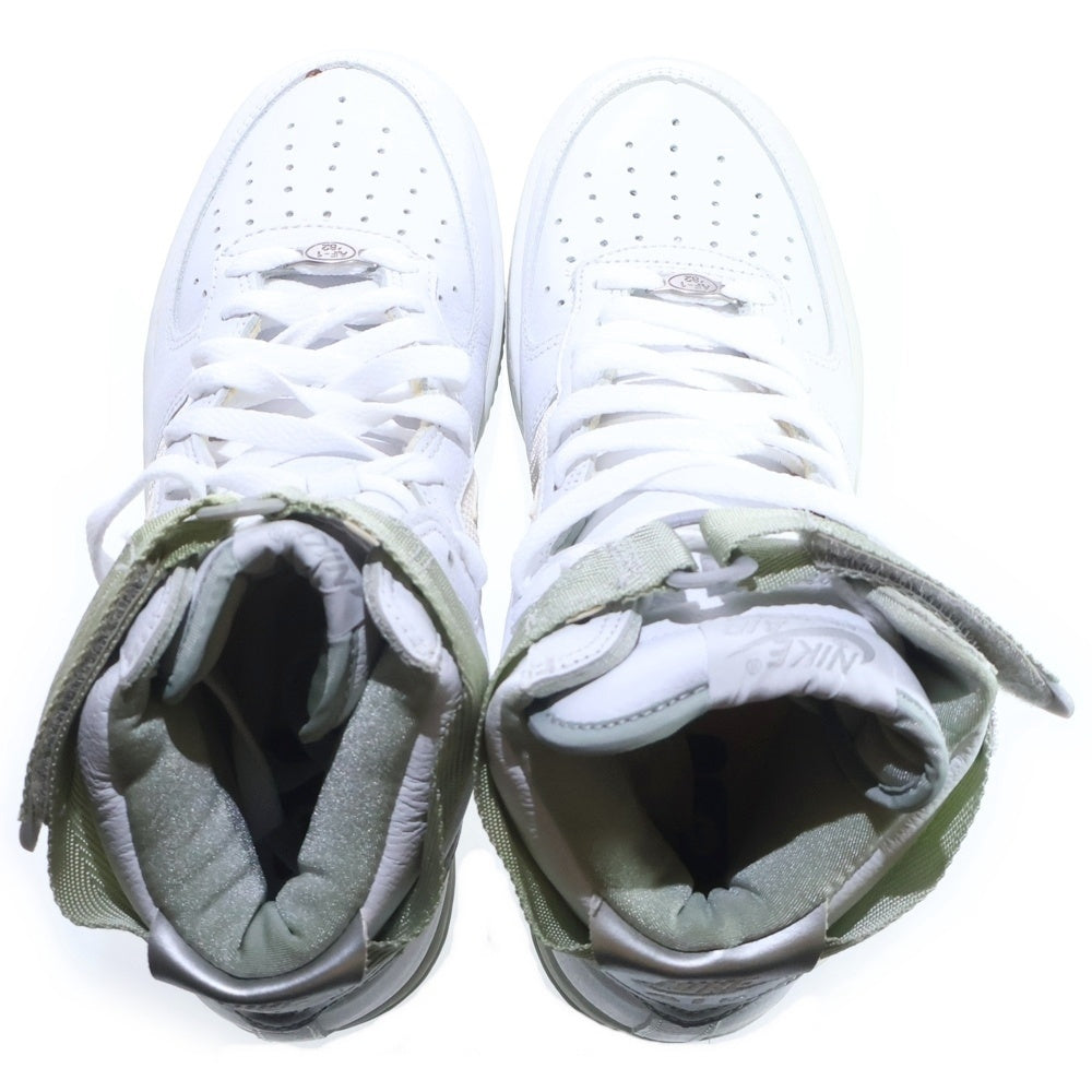 NIKE(ナイキ) 【観賞用 2002年製】 AIR FORCE 1 HIGH L/M 20TH エアフォース1 20周年 ハイカットスニーカー ホワイト US8/26cm 302347-102