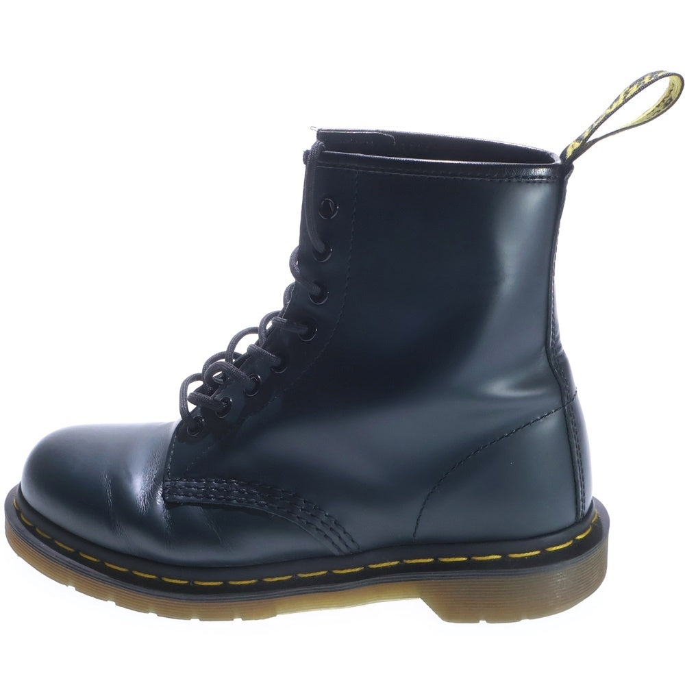 Dr.Martens(ドクターマーチン) 8ホール レースアップ レザーロングブーツ レディース ネイビー 10072