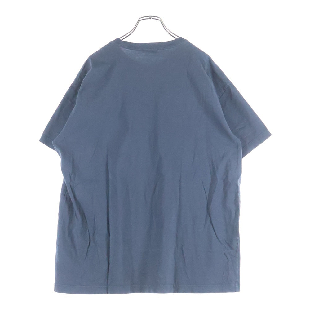 KITH(キス) ×JINRO 眞露 韓国限定 センターロゴプリント 半袖Tシャツ カットソー グレー/ブルー KHM032175
