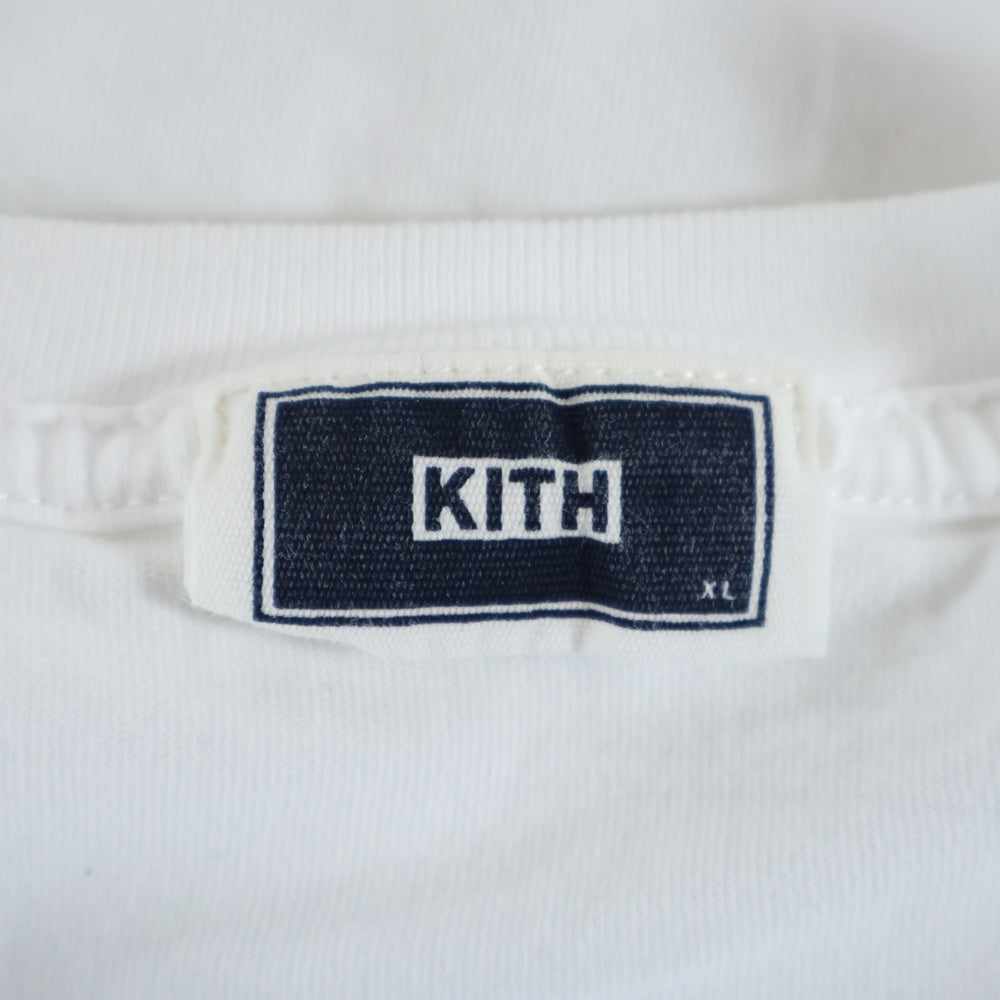 KITH(キス) SEOUL OPEN TEE ソウル オープン限定 背面プリント半袖Tシャツ カットソー ホワイト KHM032185