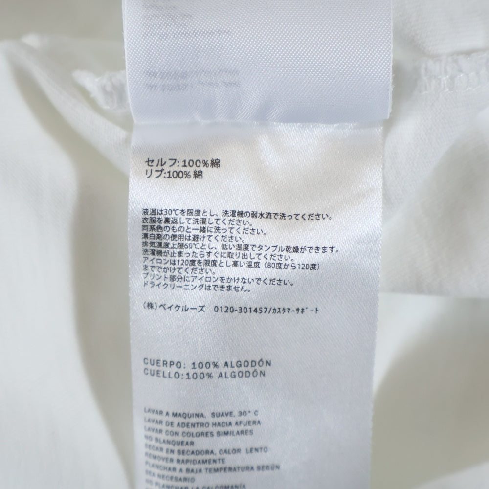 KITH(キス) HONOLULU HAWAII MAP TEE ホノルル ハワイ限定 背面マッププリント半袖Tシャツ カットソー ホワイト