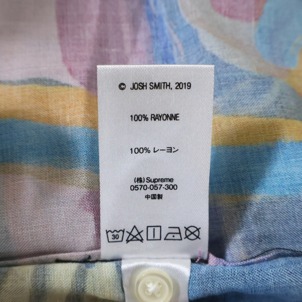 SUPREME(シュプリーム) 19SS Reaper Rayon S/S Shirt リーパー レーヨン 半袖シャツ マルチ