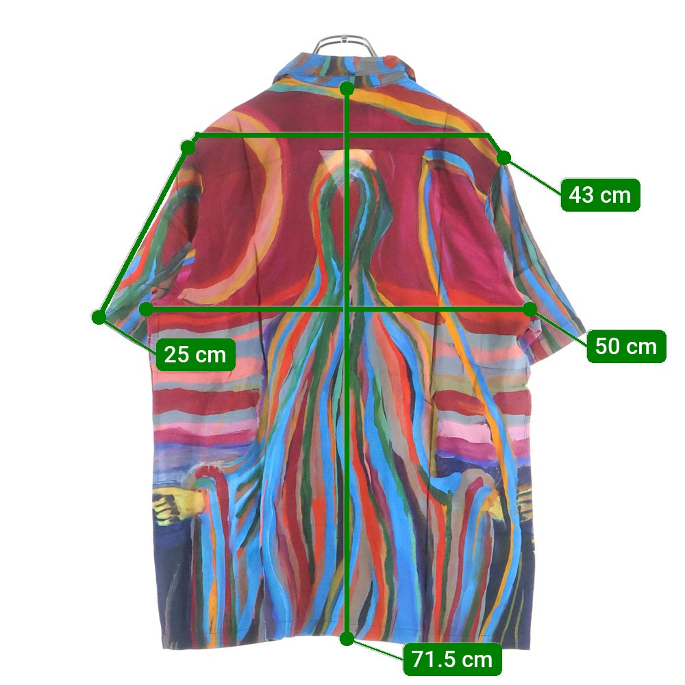 SUPREME(シュプリーム) 19SS Reaper Rayon S/S Shirt リーパー レーヨン 半袖シャツ マルチ