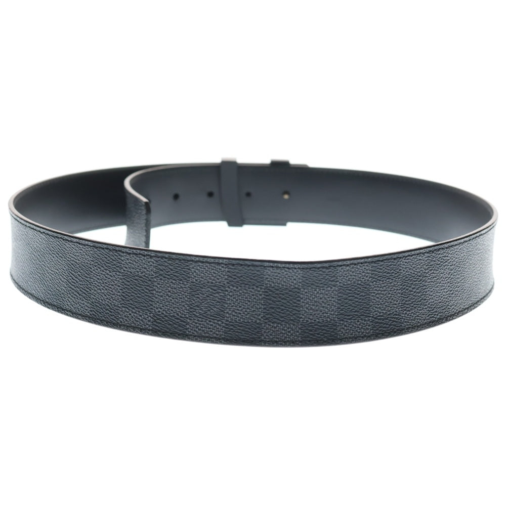 LOUIS VUITTON(ルイヴィトン) ダミエグラフィット サンチュールLVイニシアル ベルト ブラック M9808 AC1394