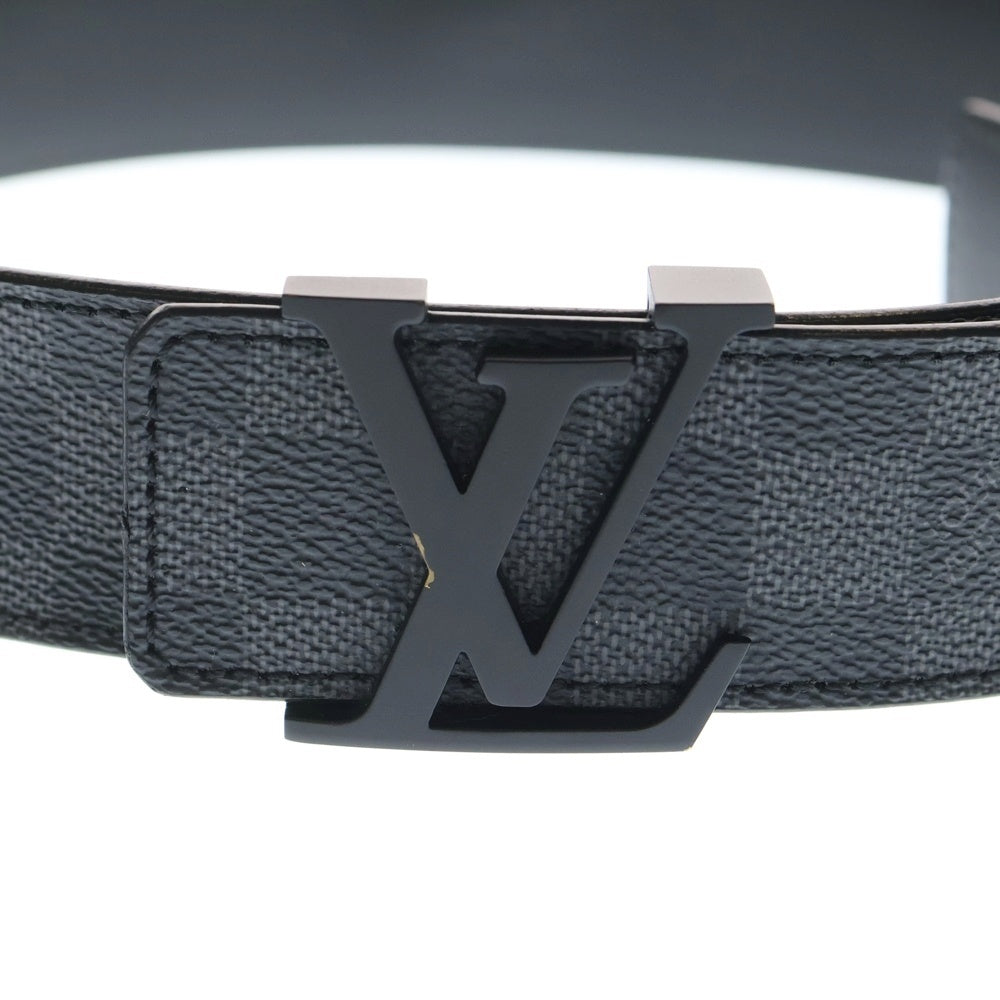 LOUIS VUITTON(ルイヴィトン) ダミエグラフィット サンチュールLVイニシアル ベルト ブラック M9808 AC1394